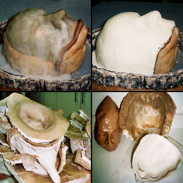 Modellage / Silikon / Gips / Elastohaut / Filz